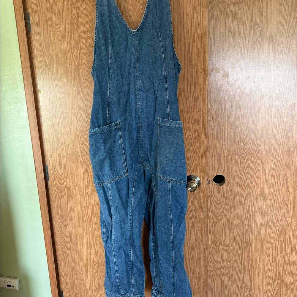 New W/O tags, Free People Denim Overalls